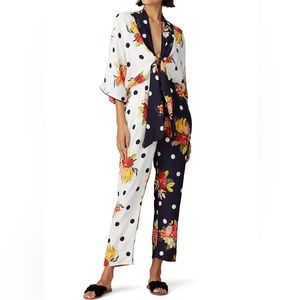 Mixed Nanaju Jumpsuit l FARMRIO l XS l